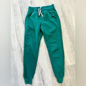 FIGS HUNTER GREEN ZAMORA JOGGERS